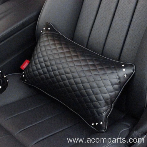 Car Headrest Cute Suede Car Neck Headrest Pillow